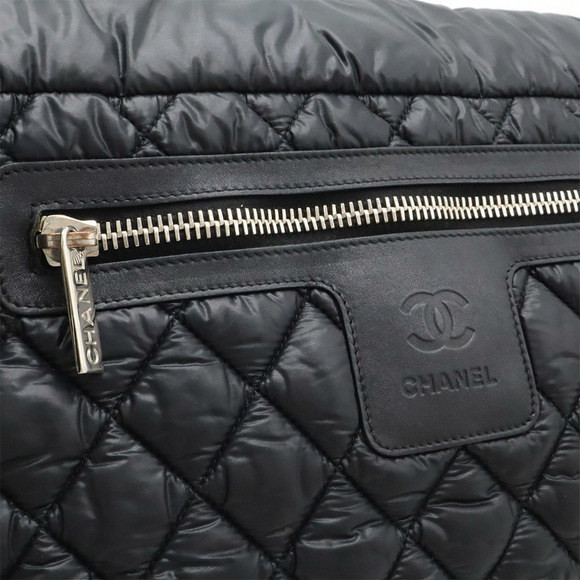 CHANEL Black Leather Shoulder Bag - Picture 8 of 10